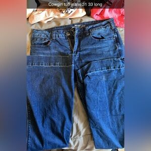 Cowgirl tuff jeans size 31x33 long